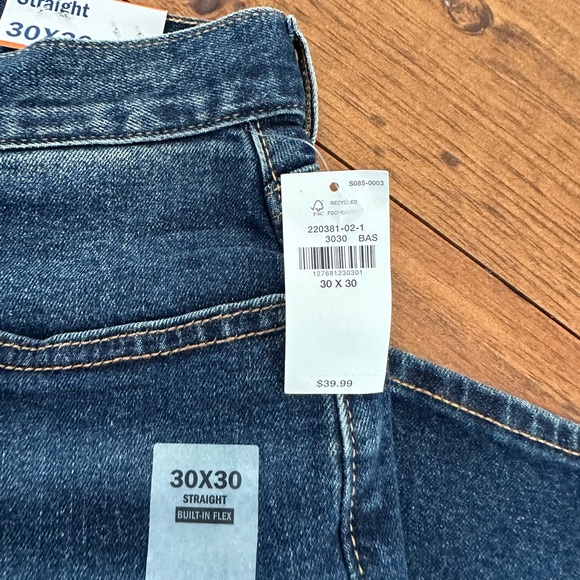 Old navy new jeans 30/30 - Picture 3 of 5